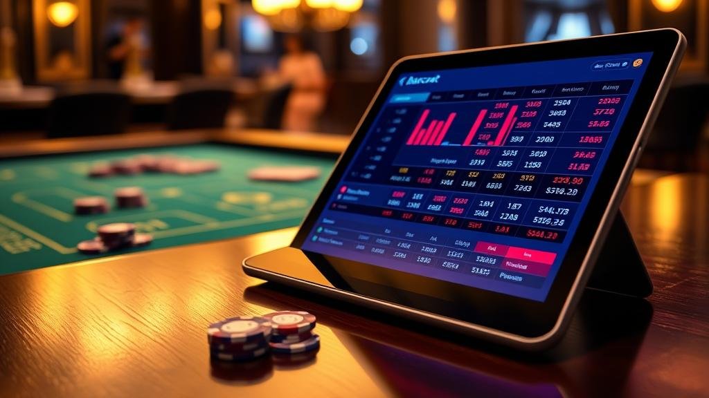 การเล่นบาคาร่าสดบนแท็บเล็ต