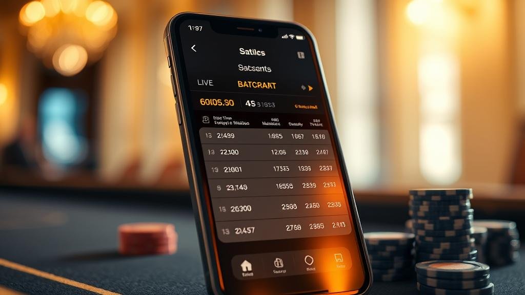 บาคาร่า: คู่มือเช็คสถิติและตั้งเป้ากำไรแบบยั่งยืนบนมือถือ