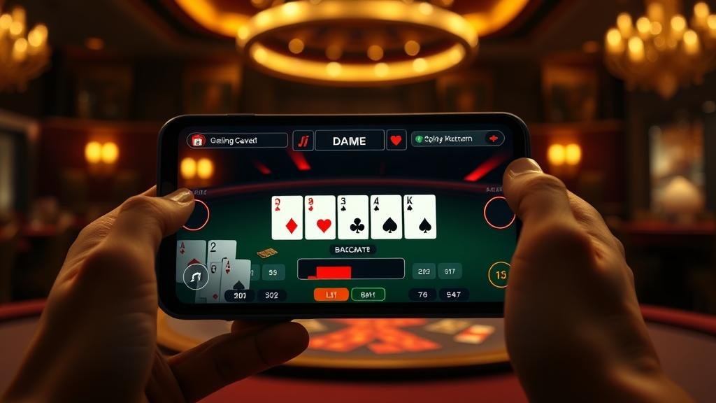 การตั้งเป้ากำไรและวางเดิมพันบาคาร่าบนมือถือ