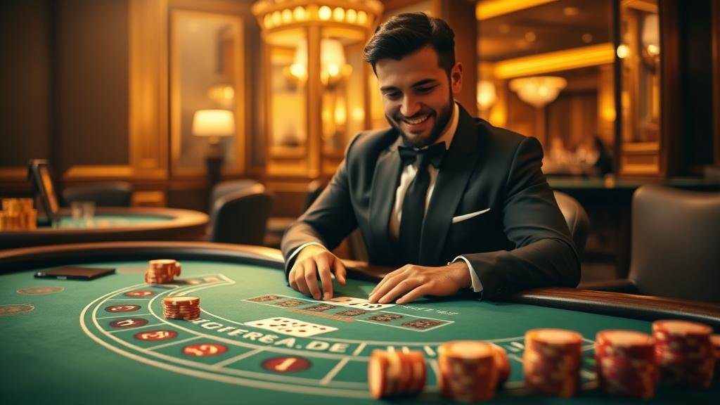 อินเทอร์เฟซเกมบาคาร่าจาก Microgaming