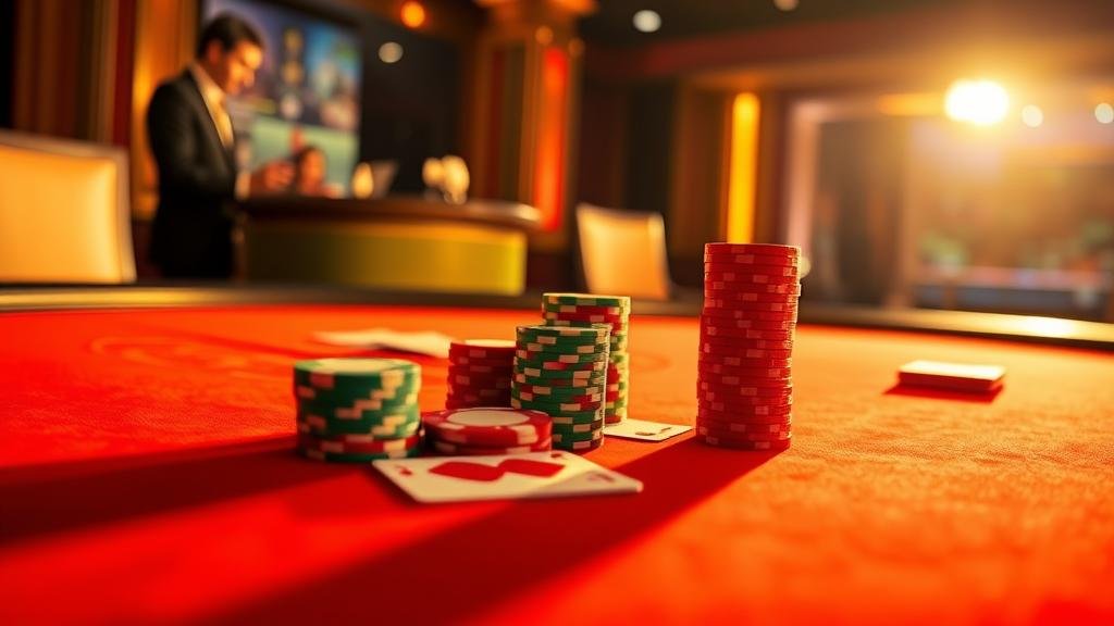 ดีลเลอร์บาคาร่ากำลังแจกไพ่