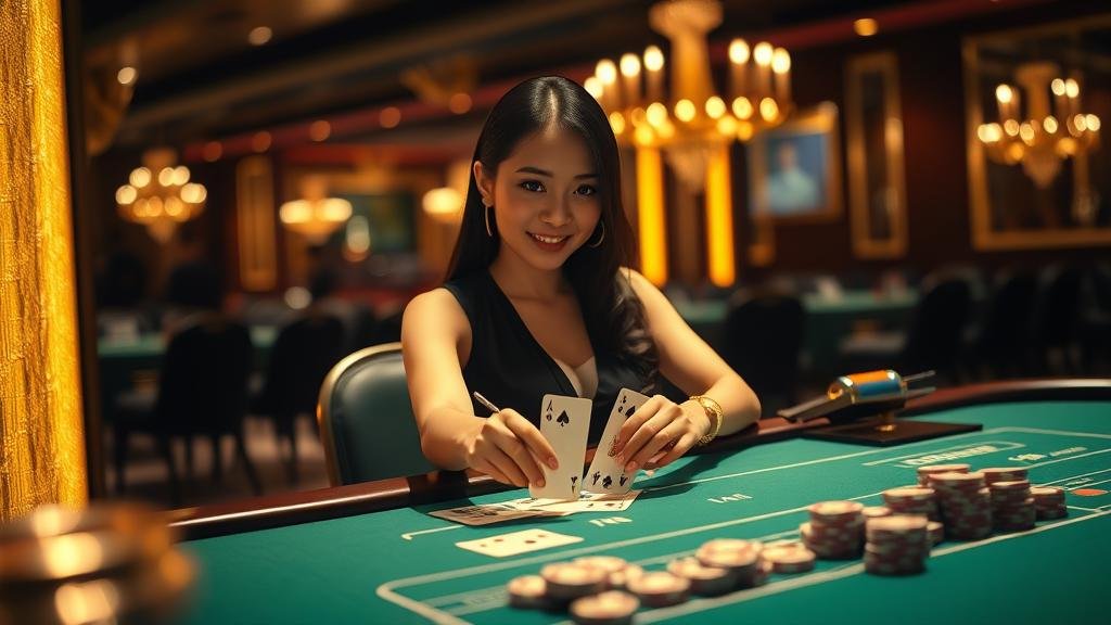 ภาพแสดงการชนะเดิมพันข้างเคียงในบาคาร่า