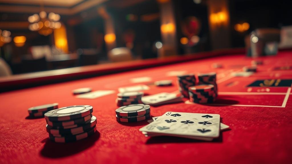 ภาพประกอบกลยุทธ์การเดินเงินและคุมงบในบาคาร่า