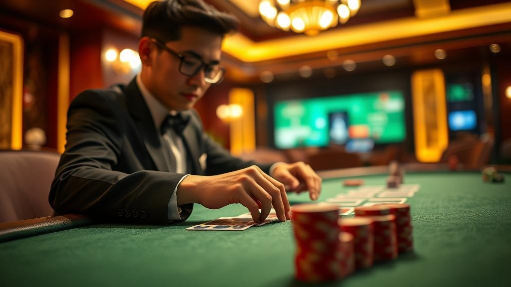 เค้าไพ่บาคาร่า มังกรยาว