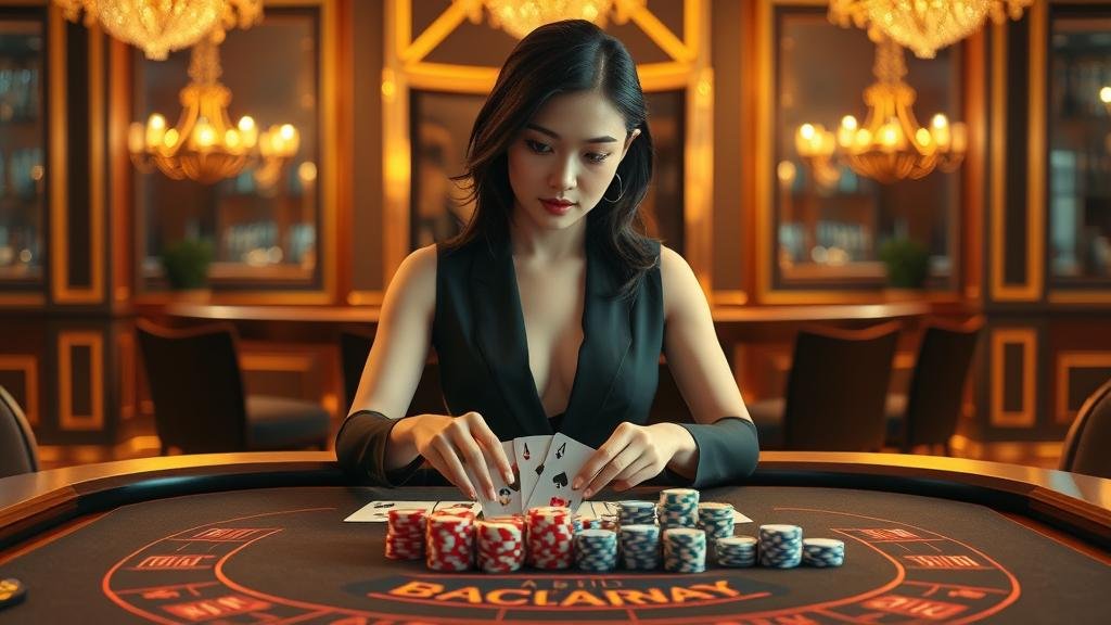 กราฟแสดงกลยุทธ์การเดินเงินบาคาร่า