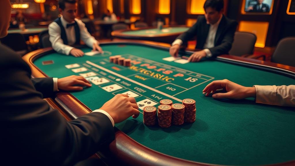 อินโฟกราฟิกแสดงรูปแบบเค้าไพ่บาคาร่า