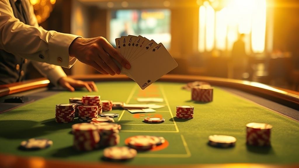 การอ่านเค้าไพ่บาคาร่าบนแท็บเล็ต