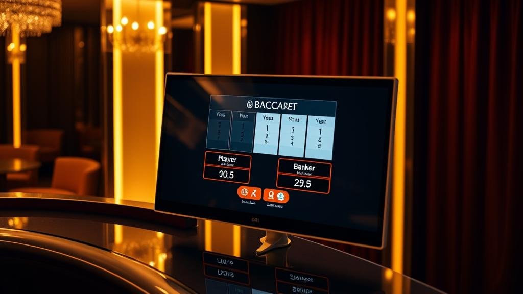 Infographic อธิบายกลยุทธ์และอัตราจ่ายบาคาร่า