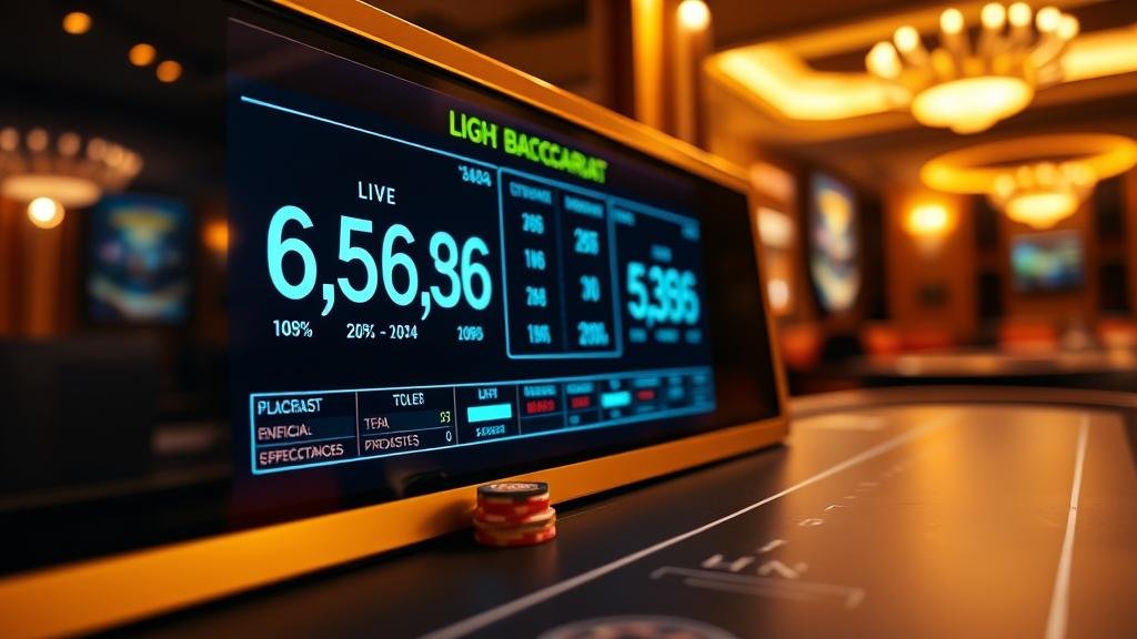 ตัวอย่างสถิติบาคาร่าแบบกราฟและแบบตาราง