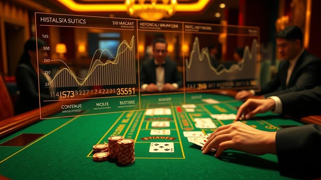 หน้าจอแสดงสถิติบาคาร่า HD