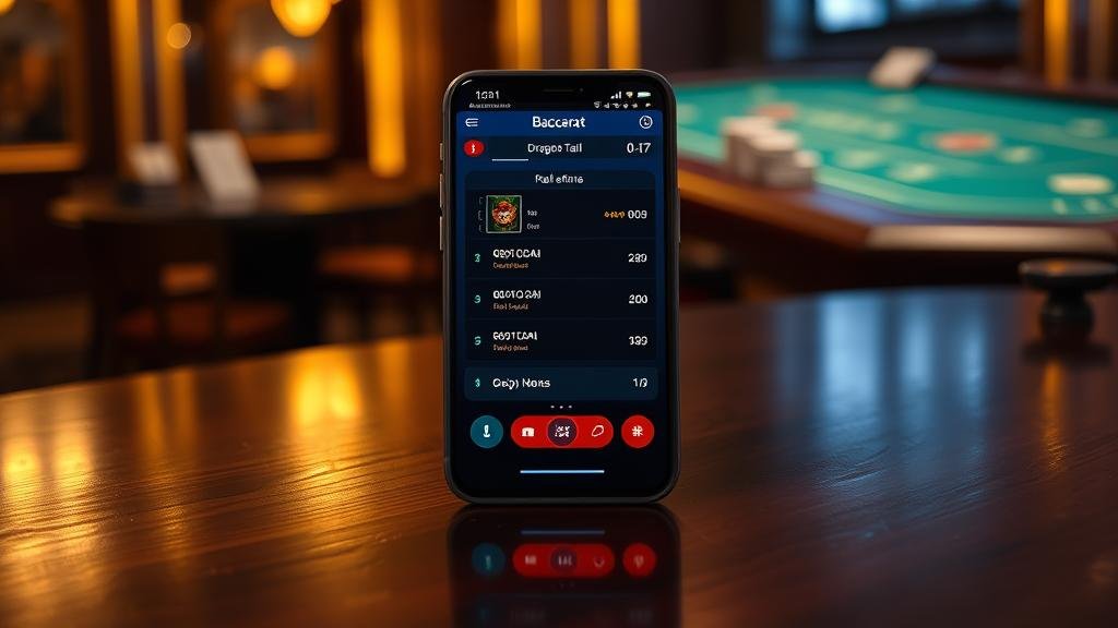 ภาพแสดงการชนะต่อเนื่องในการเล่นบาคาร่า