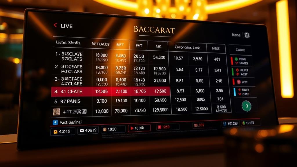 เปรียบเทียบหน้าจอเกมบาคาร่า Venus, AG, Allbet