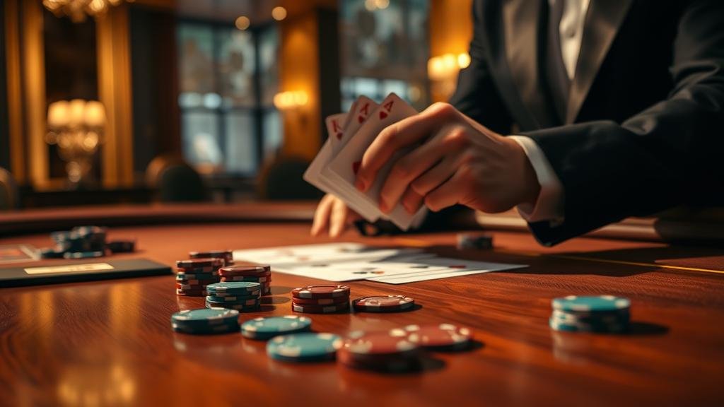 แผนภาพการจัดสรรงบประมาณสำหรับบาคาร่า