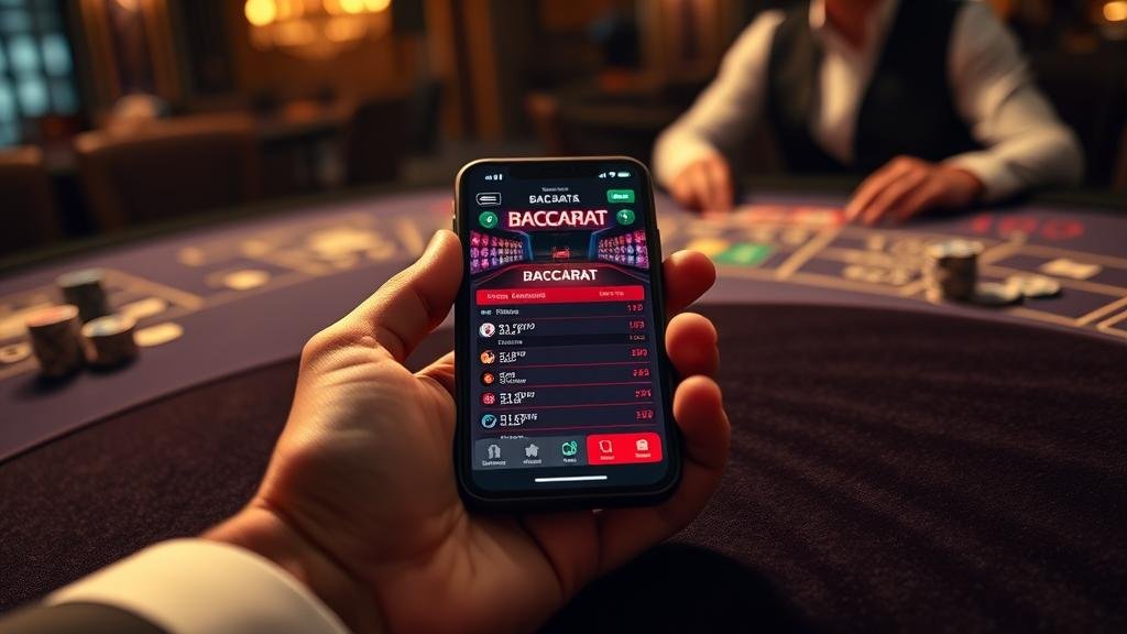 กราฟแสดงการตั้งเป้ากำไรและขาดทุนในการเล่นบาคาร่า