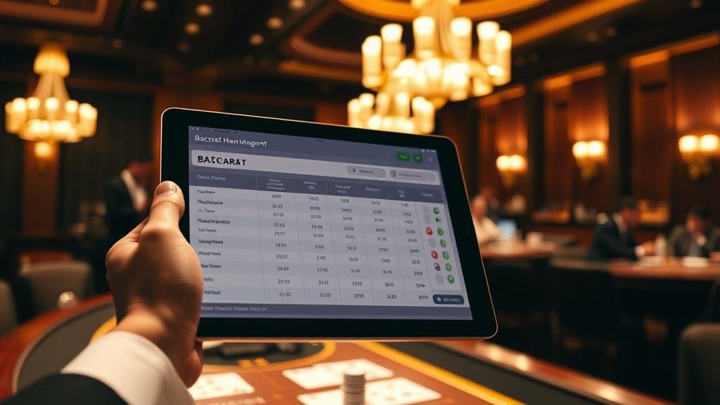 การวิเคราะห์ห้องบาคาร่าบนเดสก์ท็อปและแท็บเล็ต