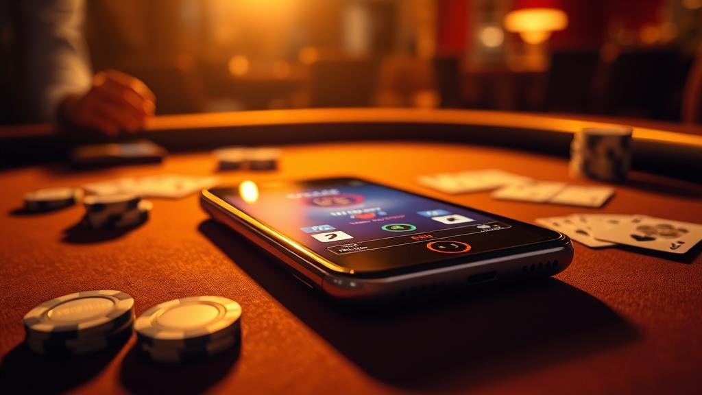 ผู้เล่นบาคาร่าบนมือถือที่กำลังสนุกสนาน
