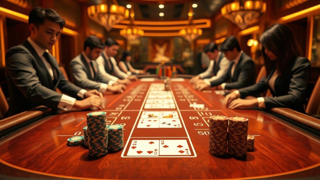 กราฟแสดงการตั้งเป้ากำไรและคุมความเสี่ยงบาคาร่า