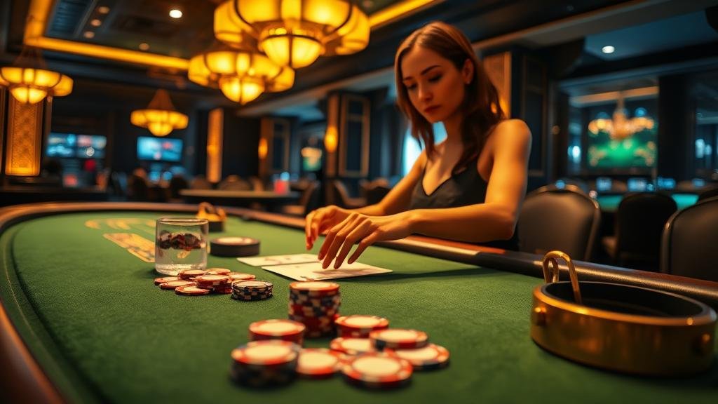 หน้าจอการเล่นบาคาร่าสดออนไลน์