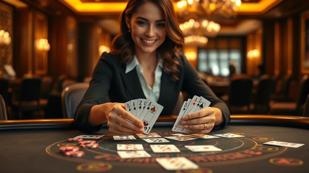 ตารางการวางเดิมพันบาคาร่าพร้อมชิปคาสิโน