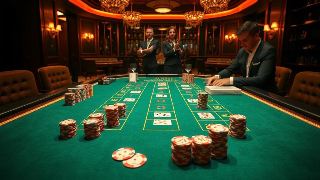 ตารางแสดงเค้าไพ่มังกรบาคาร่า