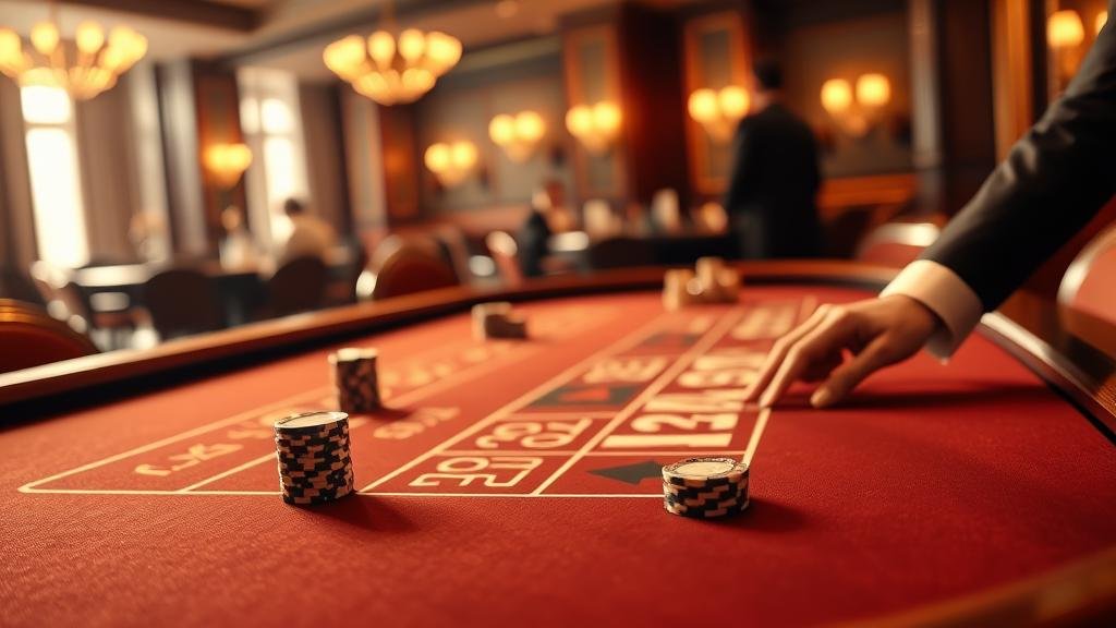 หน้าล็อบบี้คาสิโนออนไลน์ที่แสดงเกมบาคาร่า