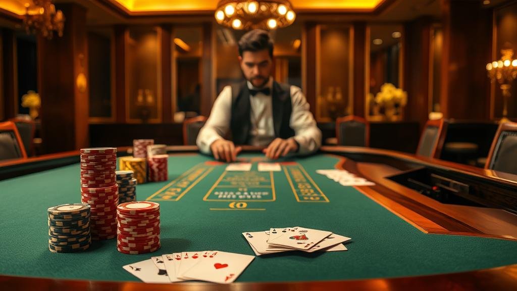 หน้าจอเกมบาคาร่าสดจาก SA Gaming