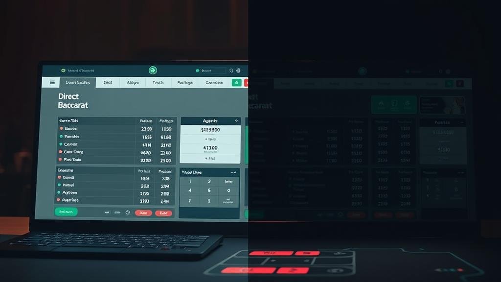 การวางเดิมพันบาคาร่าบนเว็บตรง