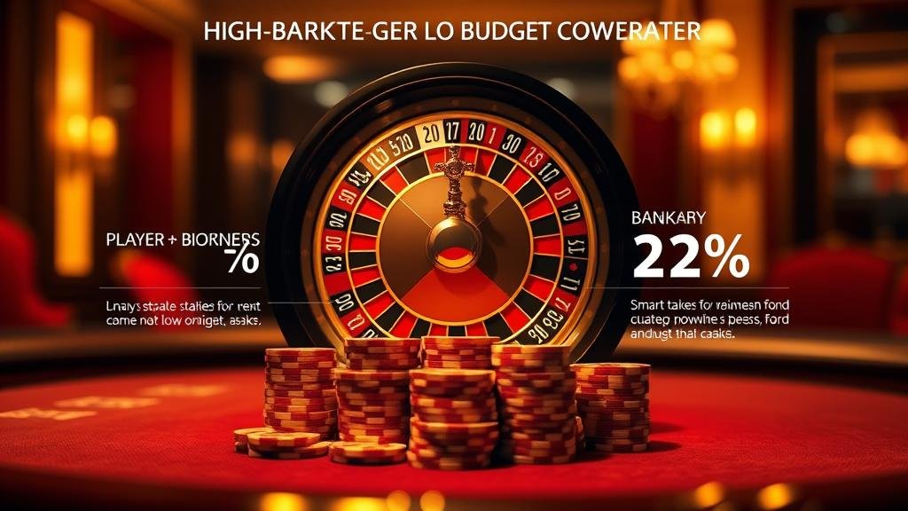 การเล่นบาคาร่าอย่างมีสติสำหรับผู้เล่นทุนน้อย