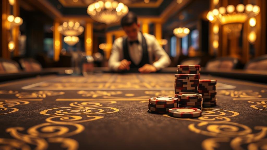 ภาพประกอบกลยุทธ์การเดินเงินและคุมงบในบาคาร่า