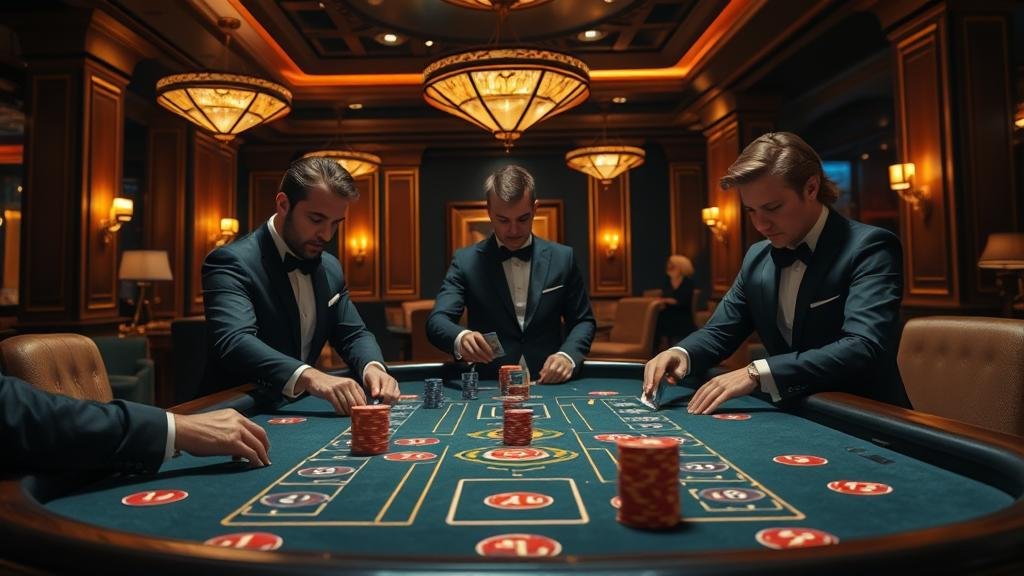 ภาพแสดงเค้าไพ่ปิงปองในบาคาร่า