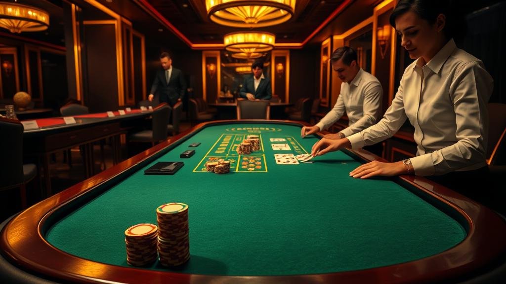 ตัวอย่างการอ่านเค้าไพ่มังกรในเกมบาคาร่า