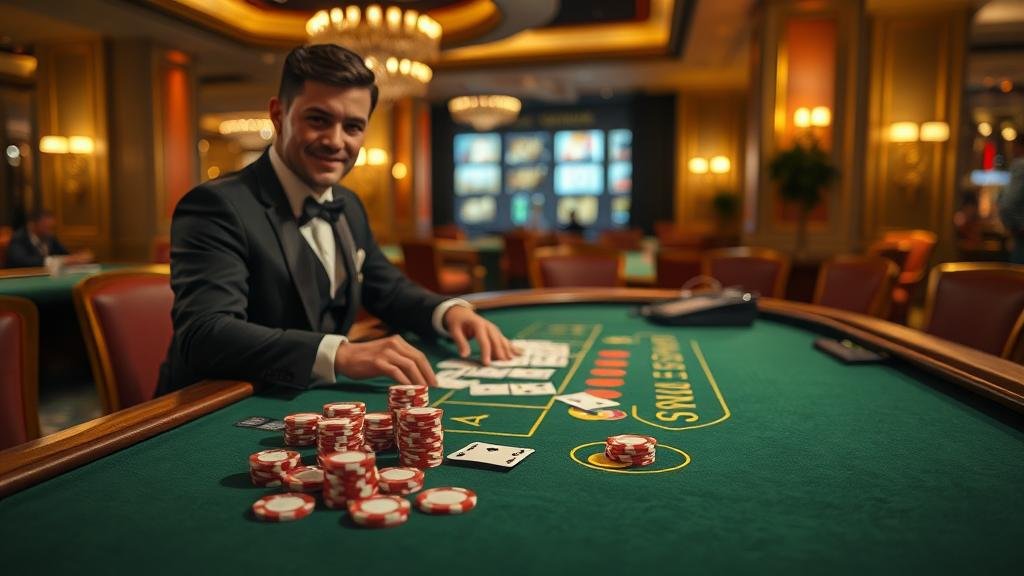 โต๊ะบาคาร่าสดจาก SA Gaming