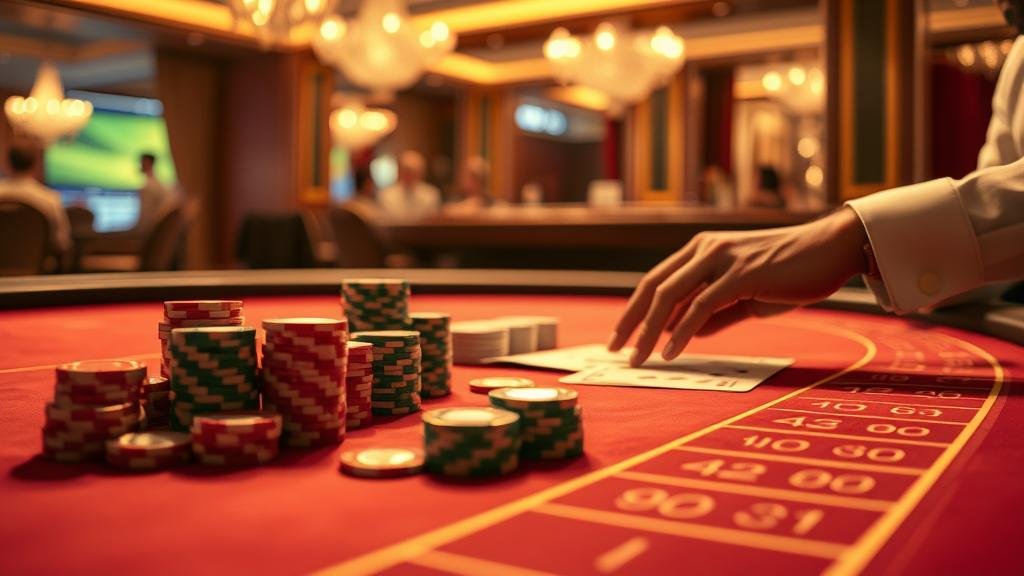 อินเทอร์เฟซเกมบาคาร่าจาก SA Gaming