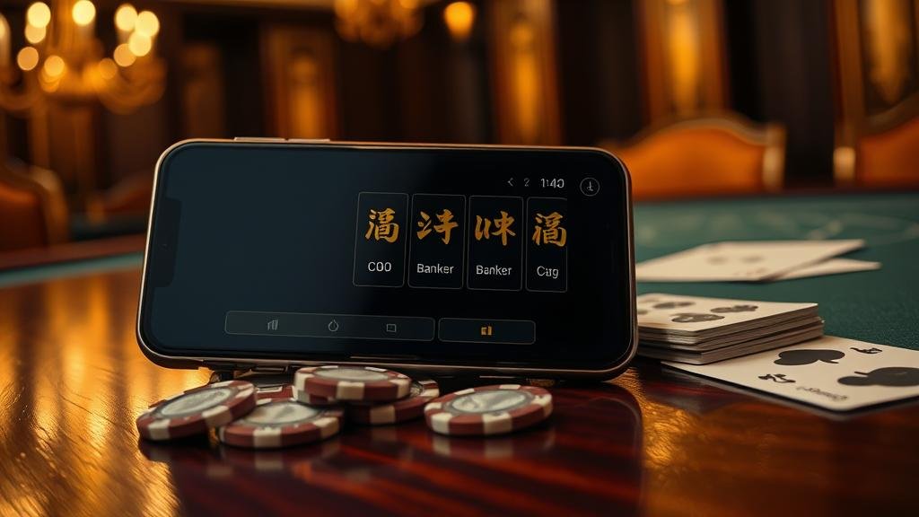 การเล่นบาคาร่า SA Gaming บนมือถือ