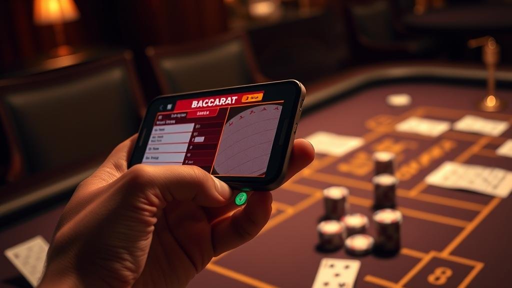 กราฟแสดงสูตรเดินเงินและเค้าไพ่บาคาร่า