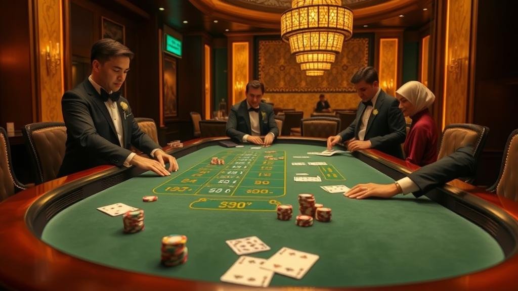 กราฟแสดงเทคนิคการเดินเงินบาคาร่า Fibonacci และ Paroli