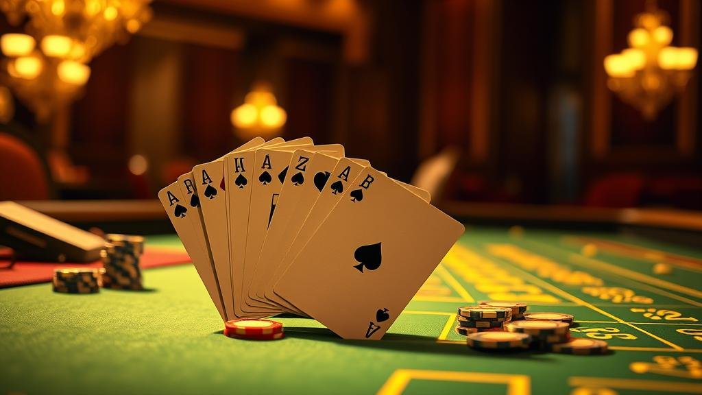 ตัวอย่างเค้าไพ่ มังกร ในบาคาร่า