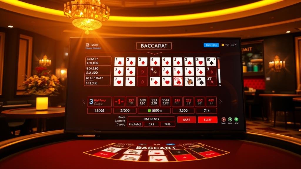 ตารางสถิติเค้าไพ่บาคาร่าสลับคู่