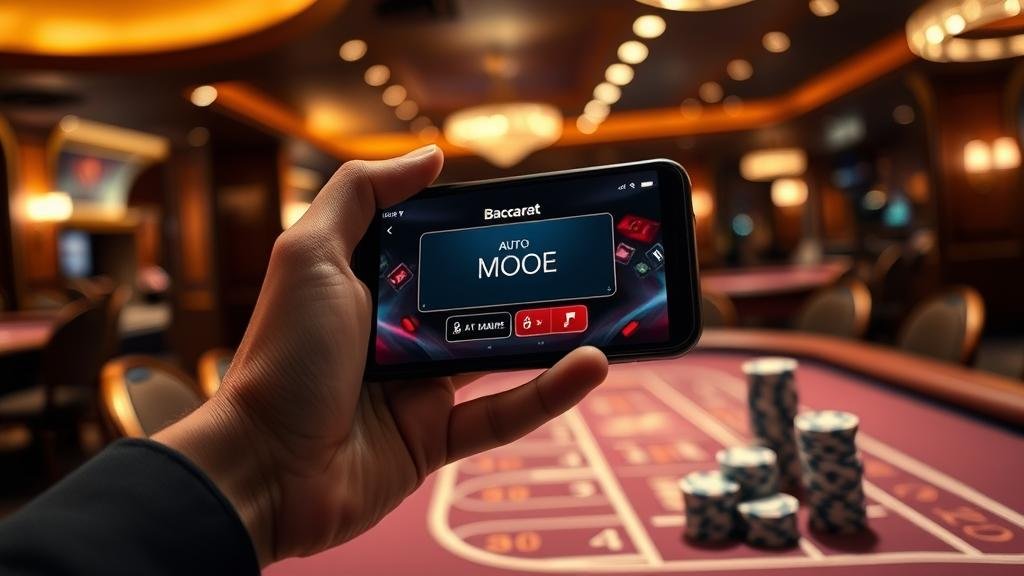 เปรียบเทียบการเล่นบาคาร่าสดกับโหมดออโต้