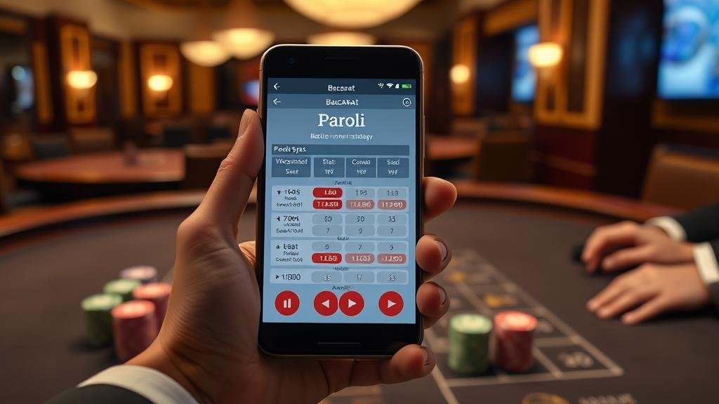 การเล่นบาคาร่าบนแท็บเล็ต