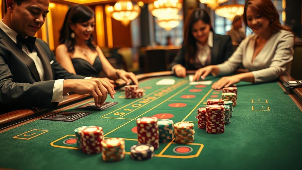 เล่นบาคาร่าบนแท็บเล็ตกับ Dream Gaming