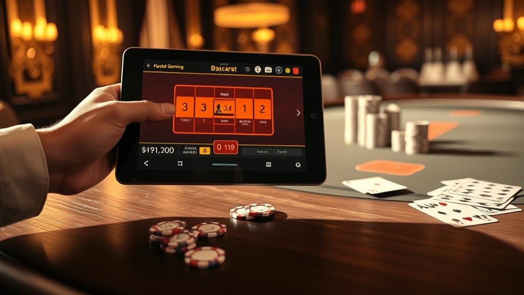 เปรียบเทียบค่ายบาคาร่าและดูสถิติบนแท็บเล็ต