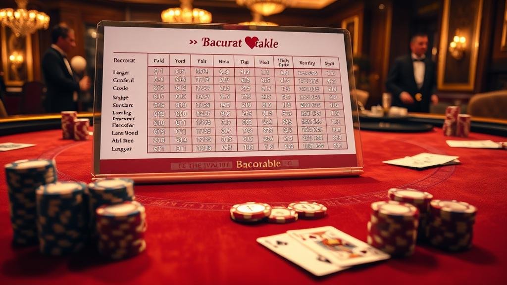 การดูสถิติบาคาร่าบนแท็บเล็ต