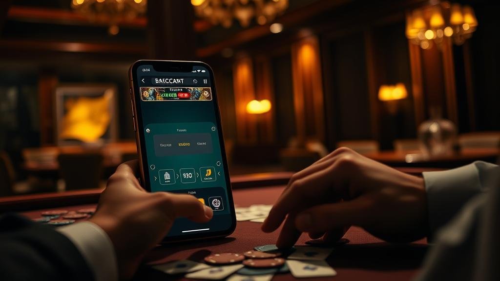 การวางเดิมพันบาคาร่าบนมือถือ