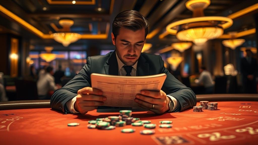 ตารางแสดงอัตราจ่ายและกลยุทธ์บาคาร่า