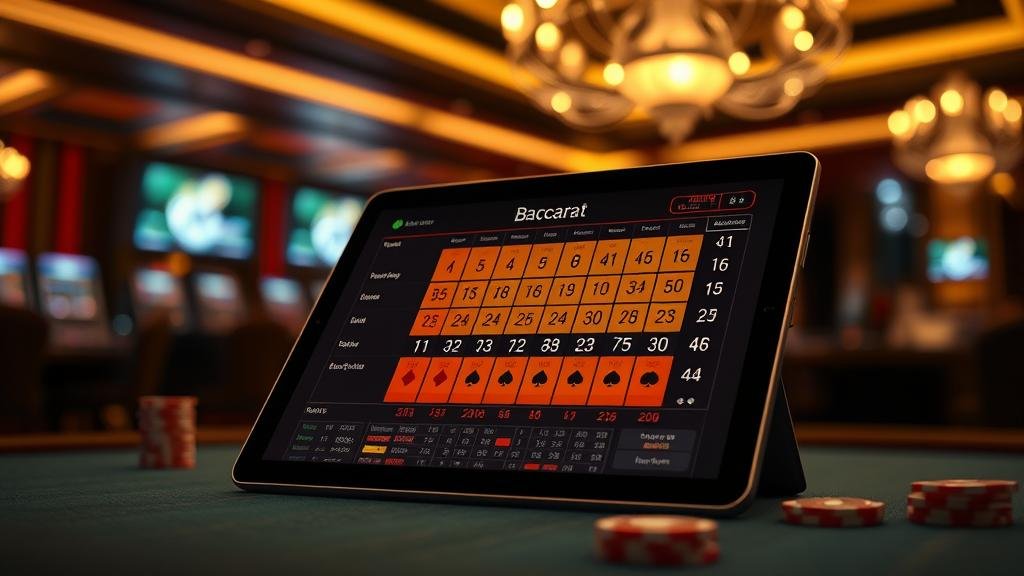 หน้าจอถ่ายทอดสดบาคาร่าจากค่ายเกมชั้นนำ