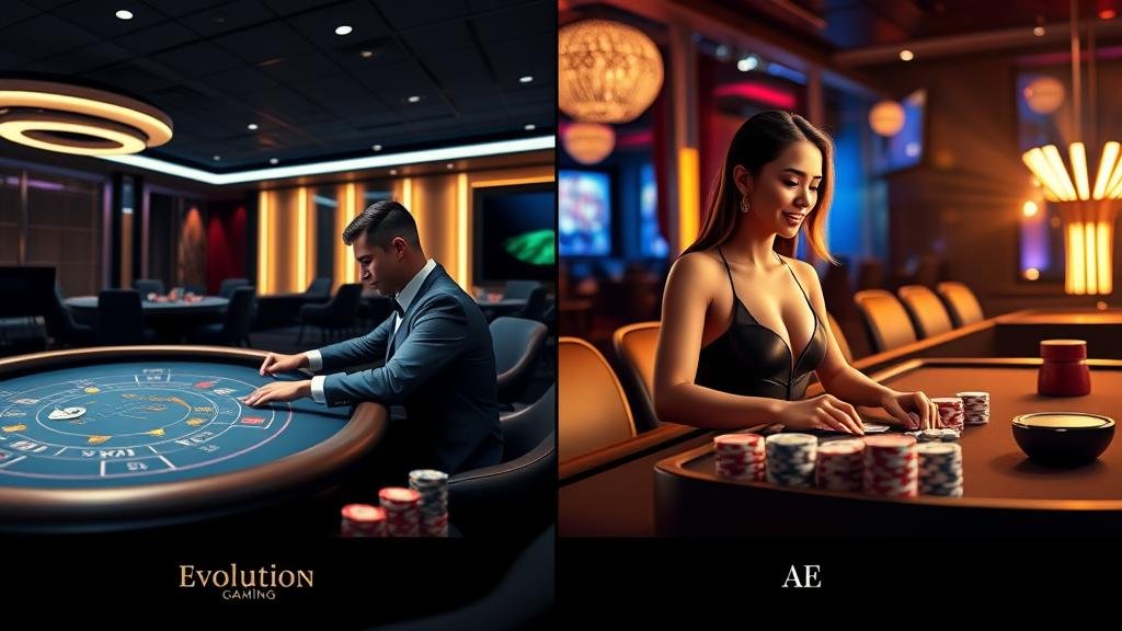 บาคาร่าไลฟ์สปีด: คู่มือเซียนเลือกค่าย Evolution/AE กลางวัน 5 นาที สมัครออโต้