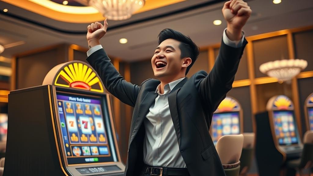 เกมสล็อตธีมเอเชียบนแท็บเล็ตพร้อมตั้งค่าออโต้