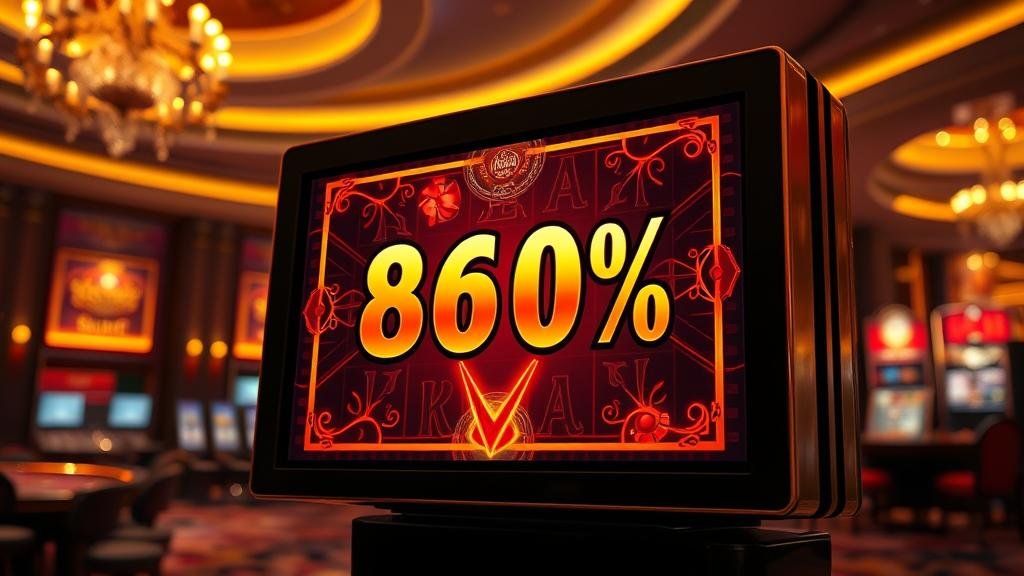 อินโฟกราฟิกแสดงวิธีการคำนวณ RTP สล็อต