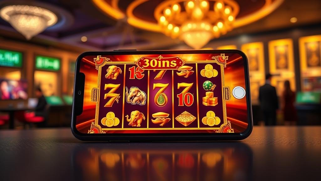 ธีมสล็อตหลากหลายบนแท็บเล็ต